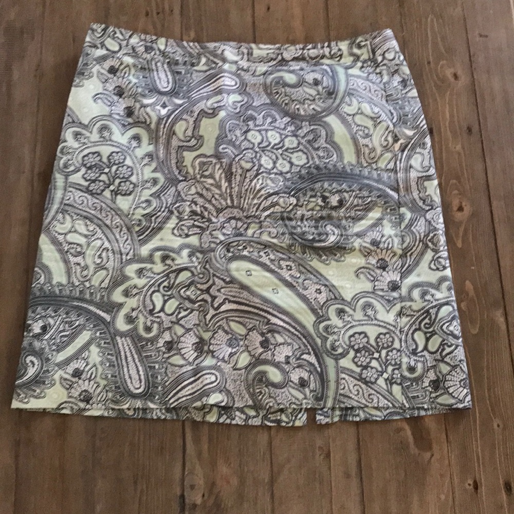 Paisley print skirt from vanHeusen_studio